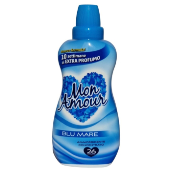 MON AMOUR AMMORBIDENTE CONCENTRATO BLU MARE - PŁYN DO PŁUKANIA TKANIN; KONCENTRAT MORSKI (650ml- 26 płukań)